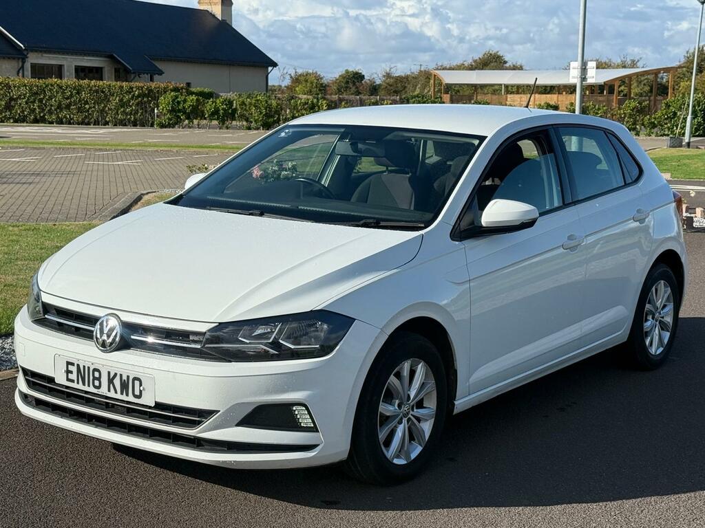 Volkswagen Polo 1.0 Tsi Se Euro 6 Ss EN18KWO White #4