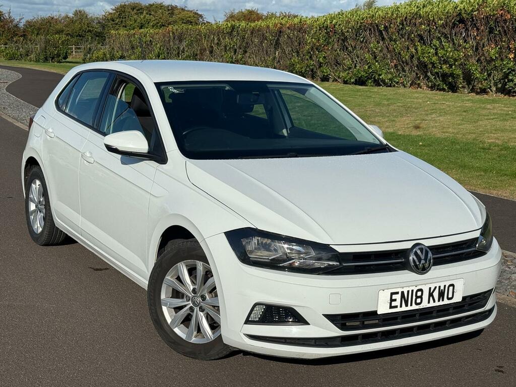 Volkswagen Polo 1.0 Tsi Se Euro 6 Ss EN18KWO White