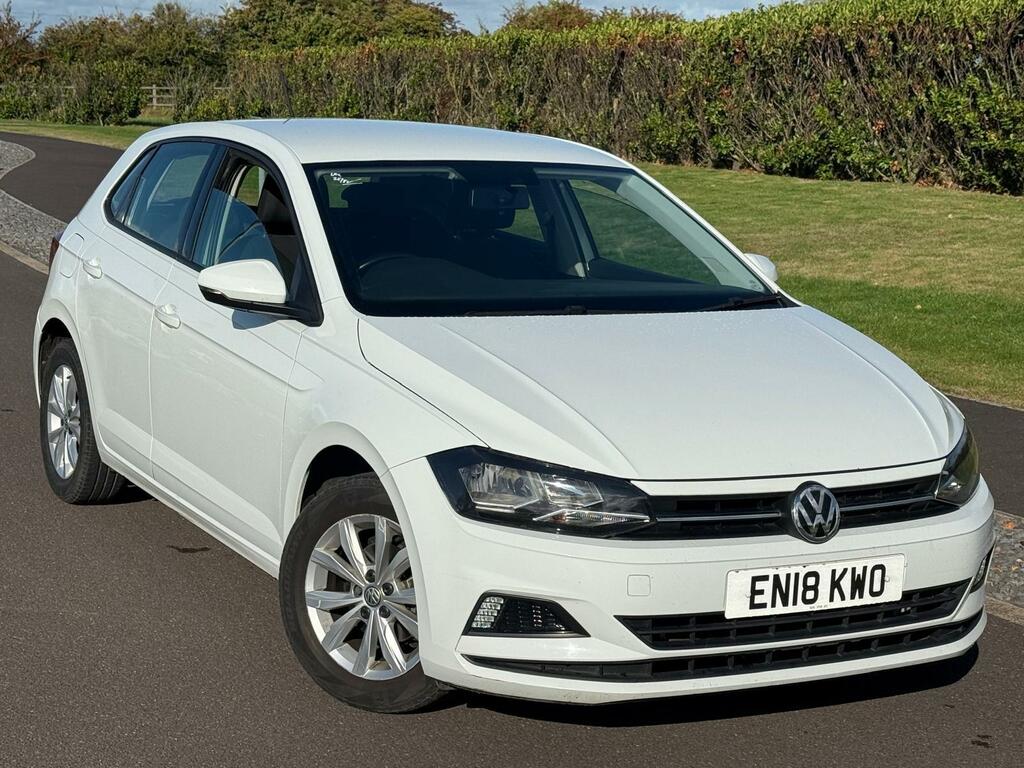 Volkswagen Polo 1.0 Tsi Se Euro 6 Ss EN18KWO White #2