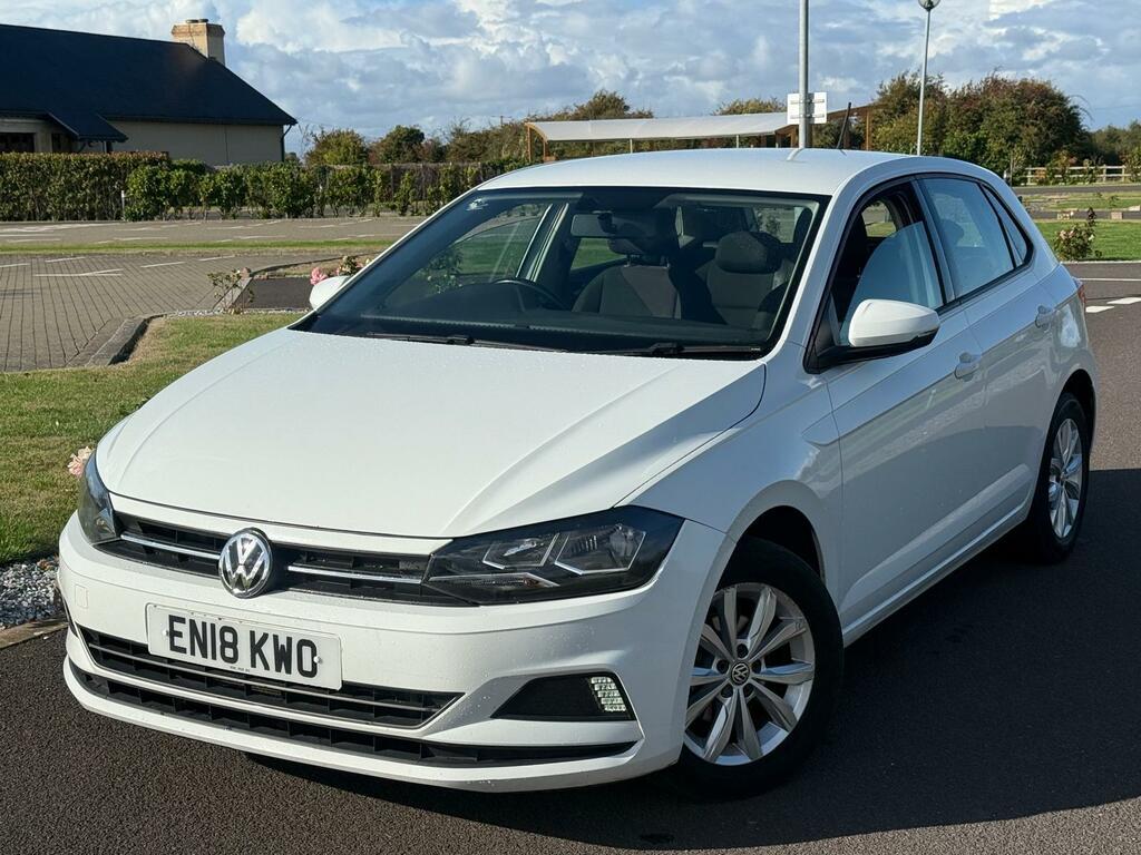 Volkswagen Polo 1.0 Tsi Se Euro 6 Ss EN18KWO White #3