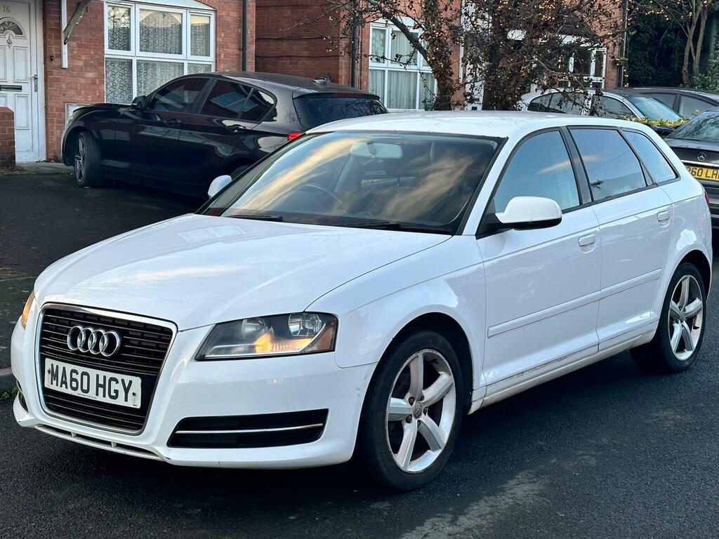 Audi A3 1.6 Technik Sportback Euro 5 MA60HGY White #6
