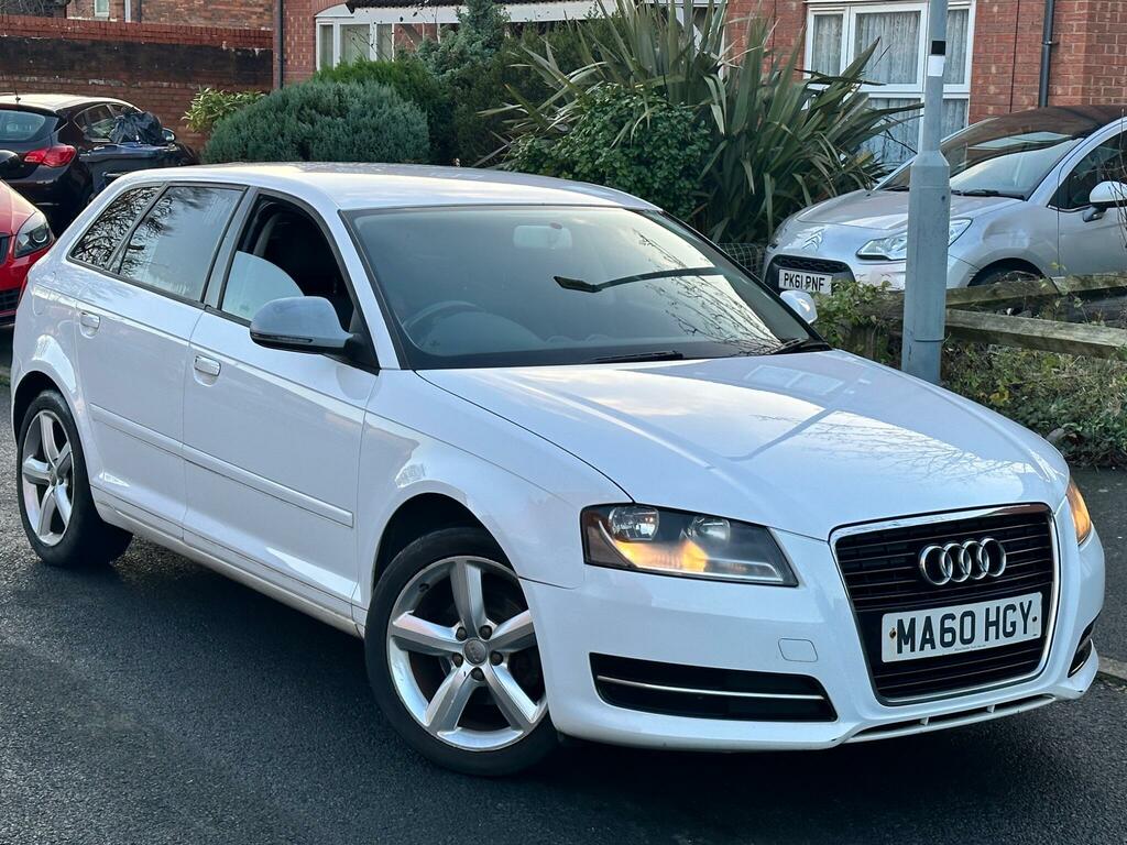 Audi A3 1.6 Technik Sportback Euro 5 MA60HGY White #2