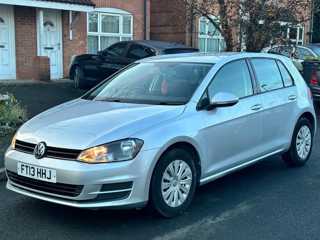 Volkswagen Golf 1.2 Tsi Bluemotion Tech S Euro 5 Ss FT13HHJ Silver #6