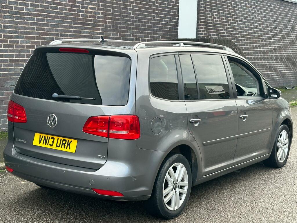 Volkswagen Touran 1.6 Tdi Se Euro 5 VN13URK Grey #5