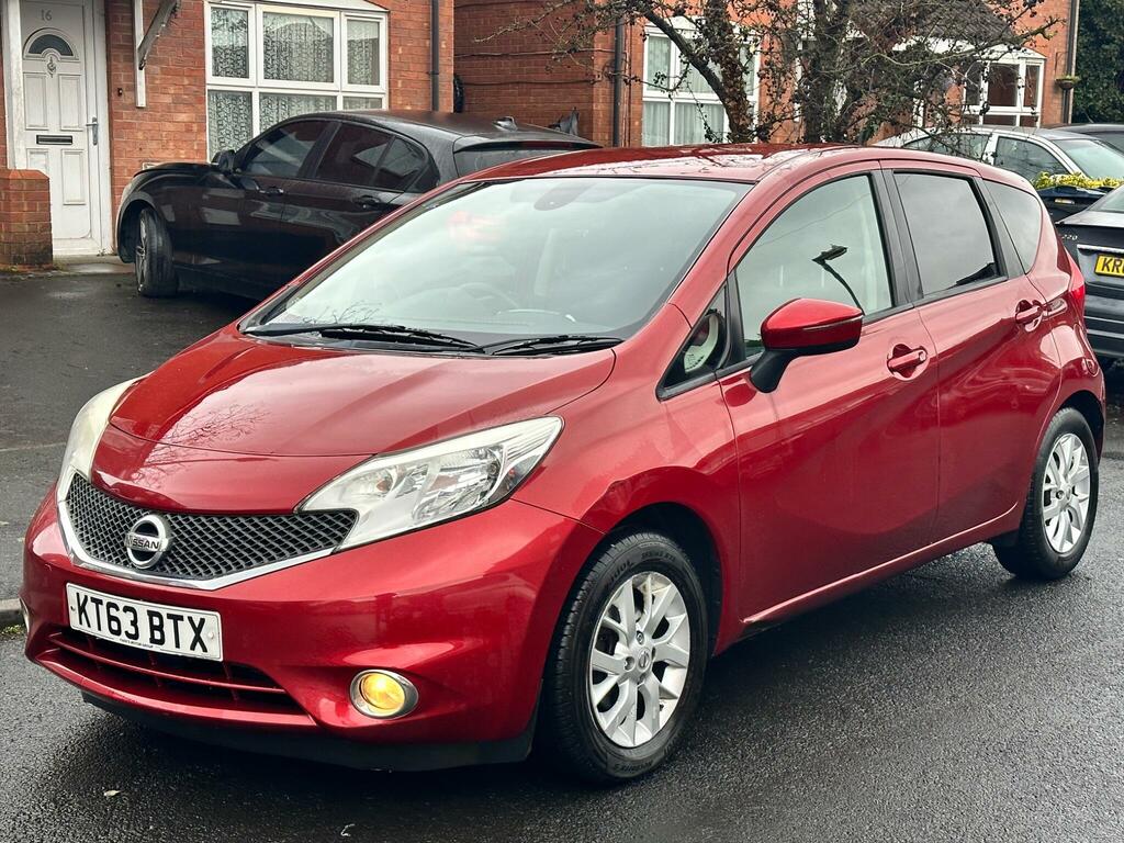 Nissan Note 1.5 Dci Acenta Premium Euro 5 Ss KT63BTX Red #6