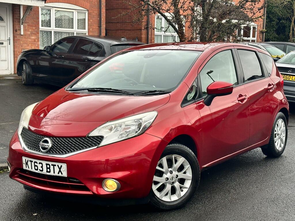 Nissan Note 1.5 Dci Acenta Premium Euro 5 Ss KT63BTX Red #5