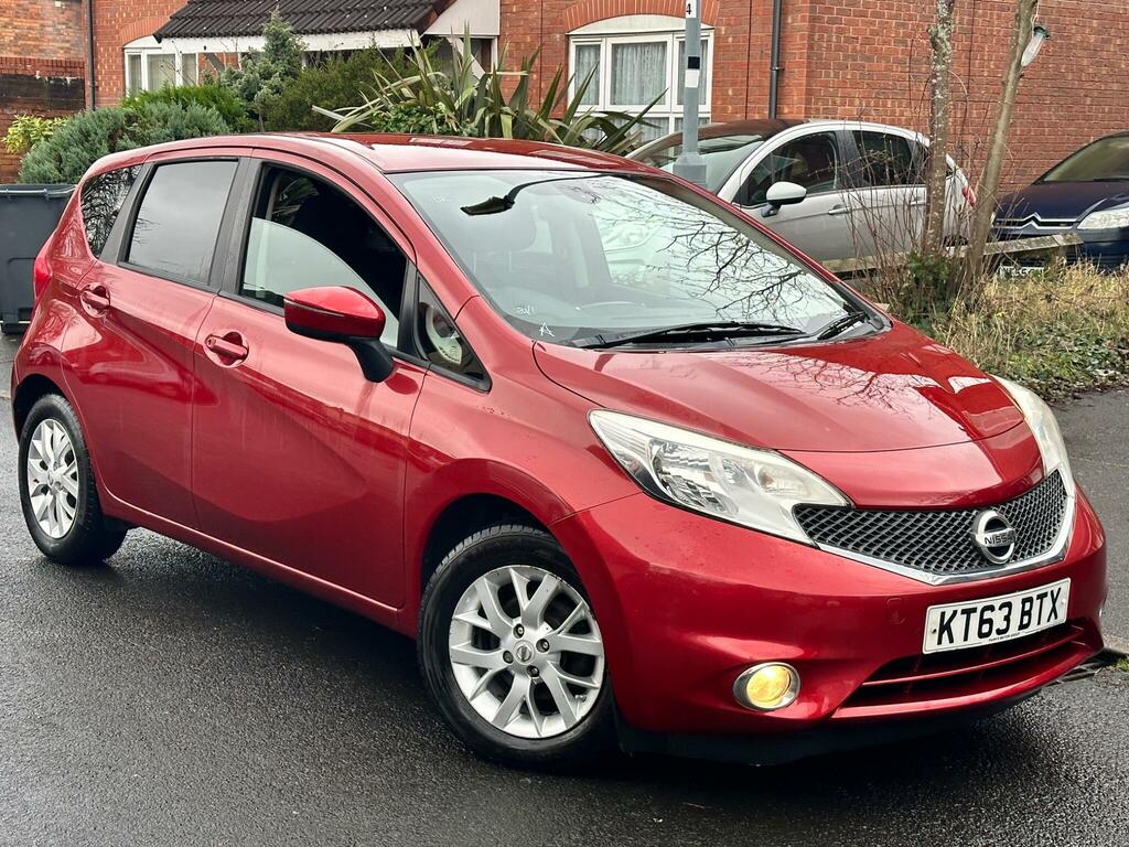 Nissan Note 1.5 Dci Acenta Premium Euro 5 Ss KT63BTX Red #2