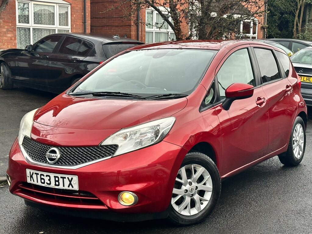 Nissan Note 1.5 Dci Acenta Premium Euro 5 Ss KT63BTX Red #4