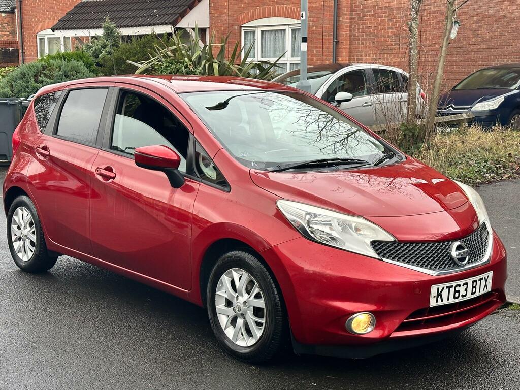 Nissan Note 1.5 Dci Acenta Premium Euro 5 Ss KT63BTX Red #3