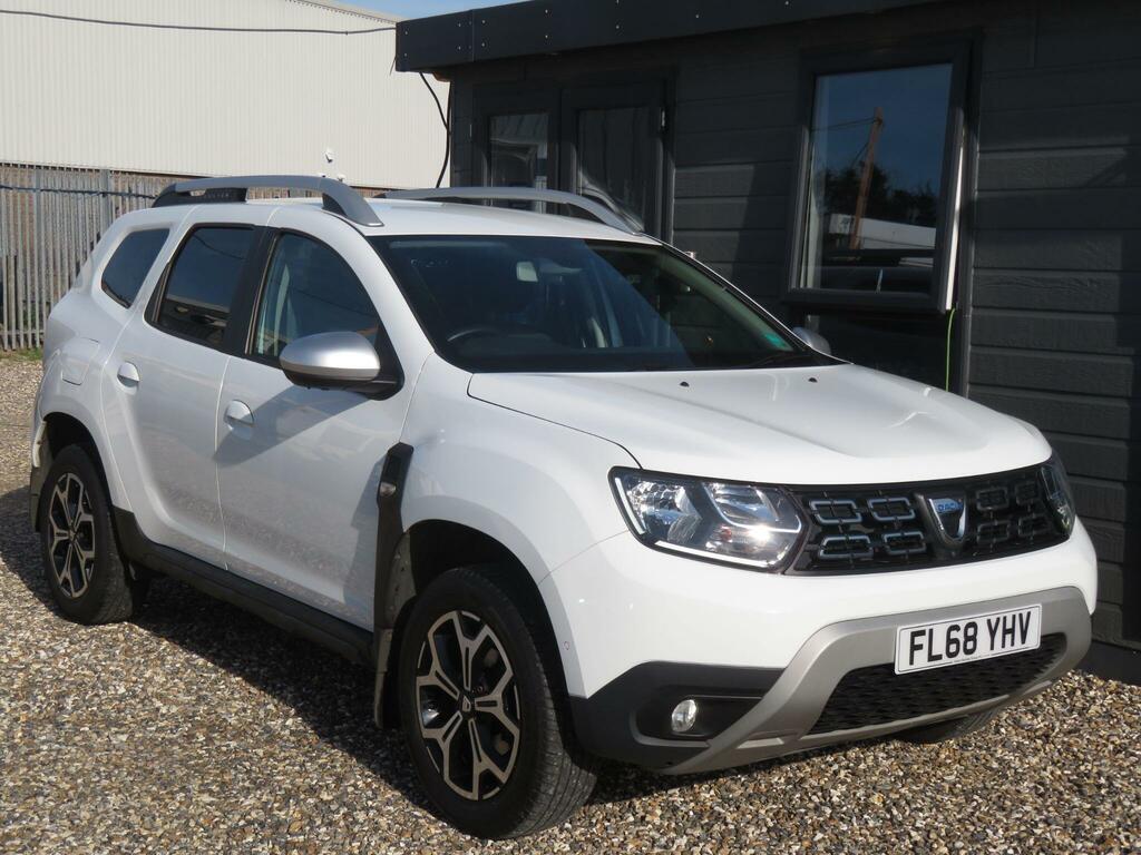 Dacia Duster 1.6 Sce Prestige Euro 6 Ss FL68YHV White #3