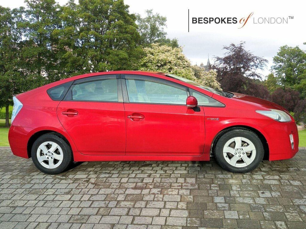 Toyota Prius 2010 1.8 Vvt-h T Spirit Cvt Euro 5 Ss Red #3