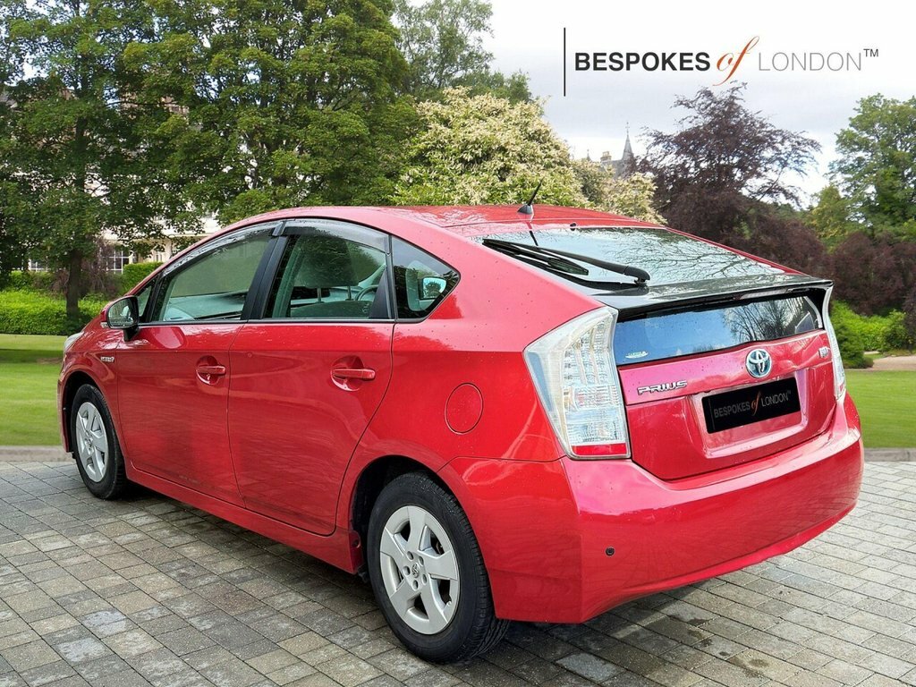 Toyota Prius 2010 1.8 Vvt-h T Spirit Cvt Euro 5 Ss Red #5