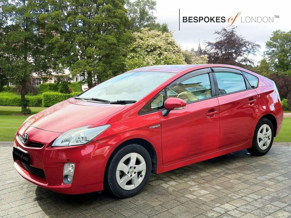Toyota Prius 2010 1.8 Vvt-h T Spirit Cvt Euro 5 Ss Red #4