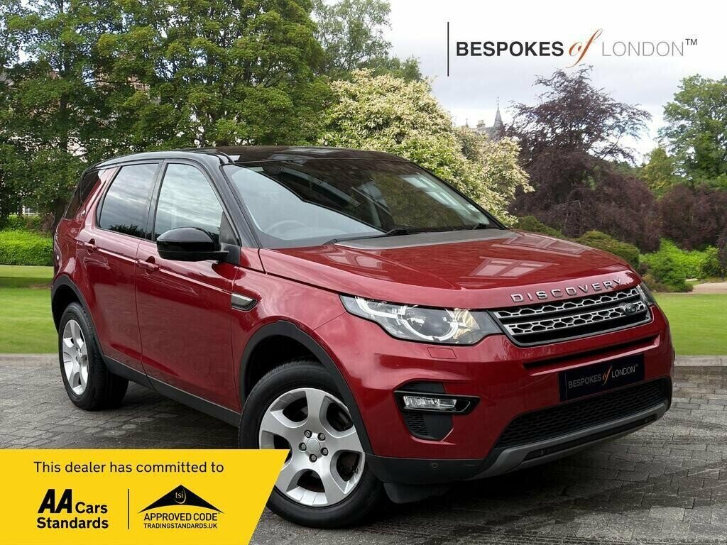 Land Rover Discovery Sport 2016 2.0 Td4 Se Tech 4Wd Euro 6 Ss 5 Seat Red