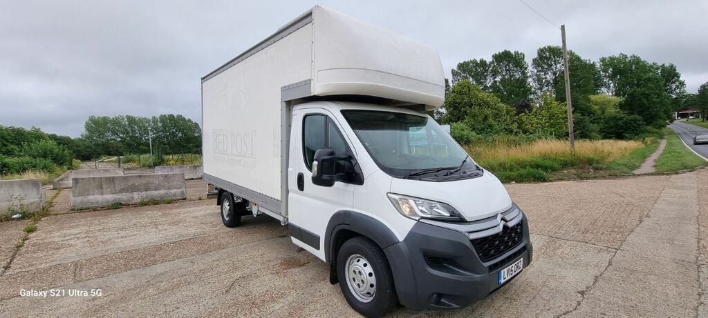 Citroen Relay Chassis Cab 35 Heavy L4 Luton Hdi 201515 White