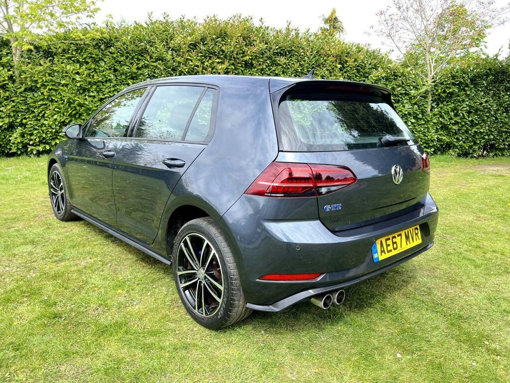 Volkswagen Golf Hatchback Gte Dsg 2017 Blue #5