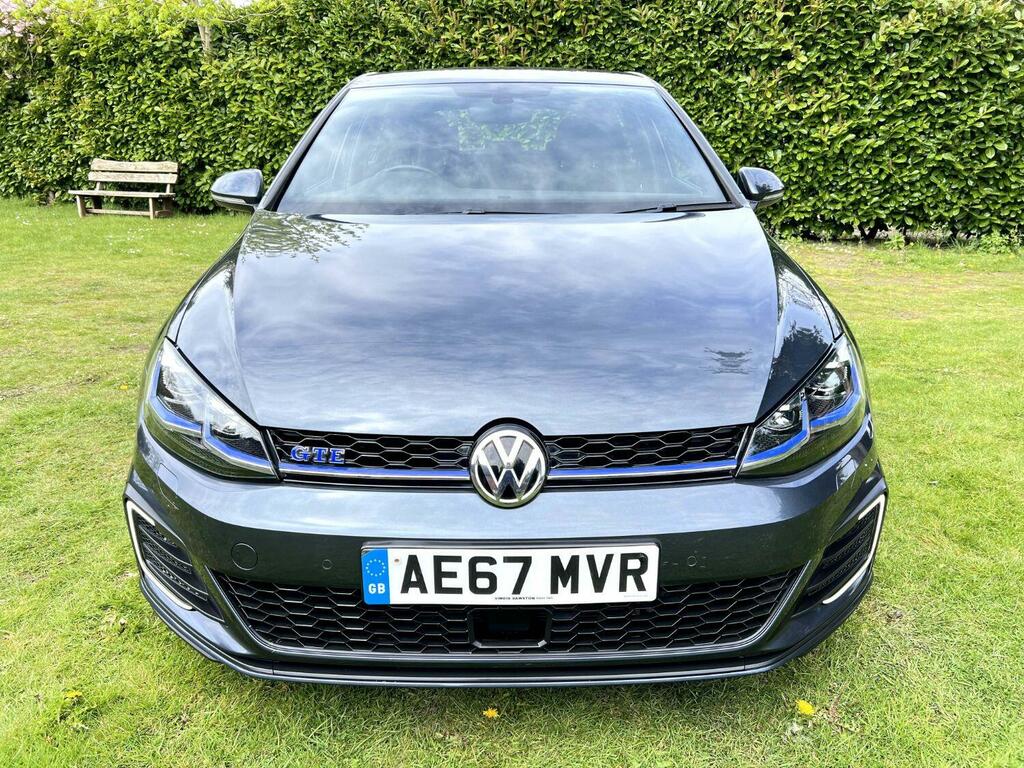 Volkswagen Golf Hatchback Gte Dsg 2017 Blue #2