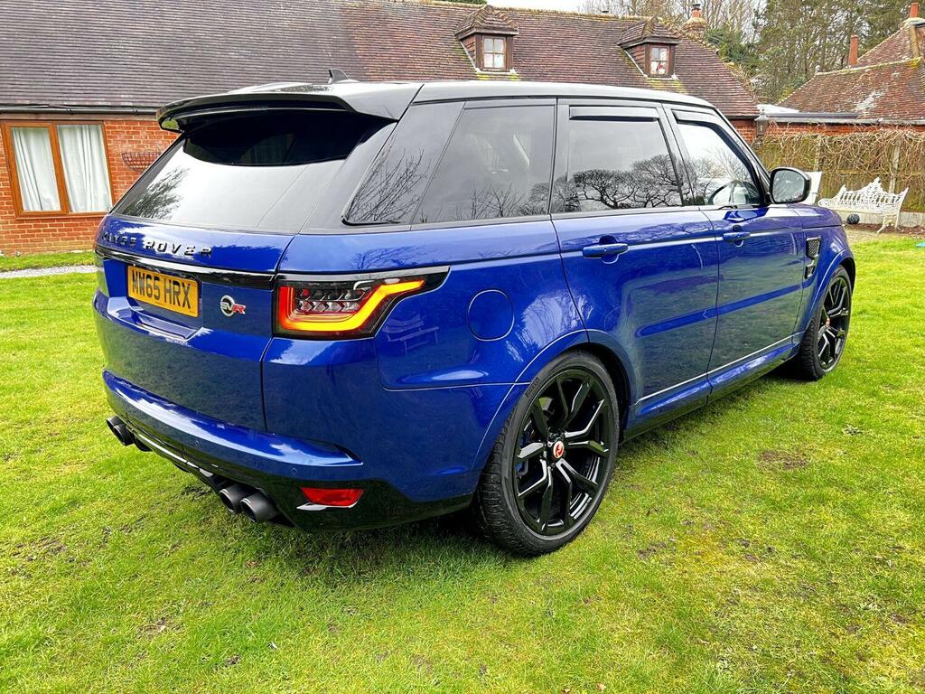 Land Rover Range Rover Sport Suv 5.0 V8 Sc Svr 2015 MW65HRX Blue #6