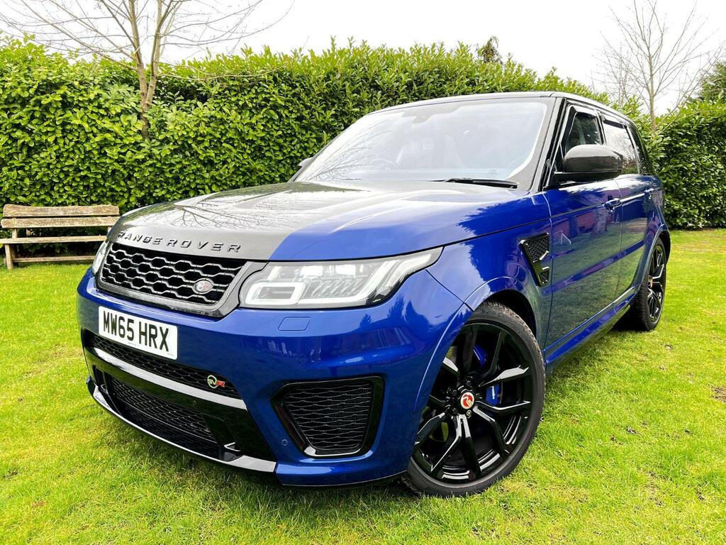 Land Rover Range Rover Sport Suv 5.0 V8 Sc Svr 2015 MW65HRX Blue #3