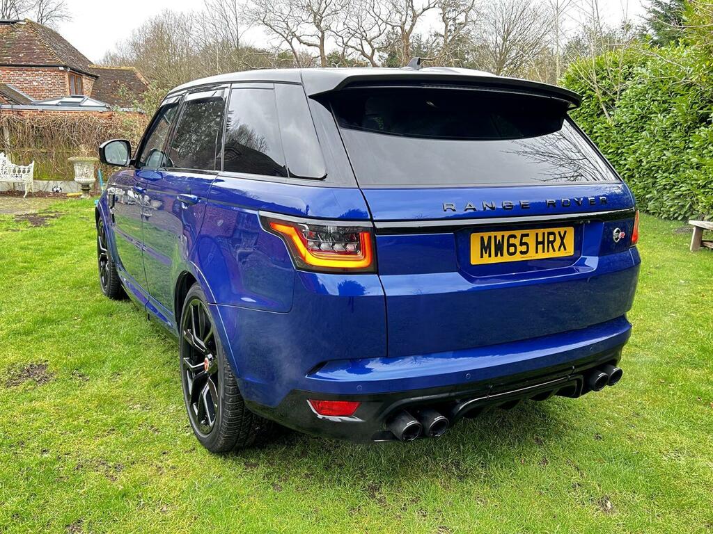 Land Rover Range Rover Sport Suv 5.0 V8 Sc Svr 2015 MW65HRX Blue #5