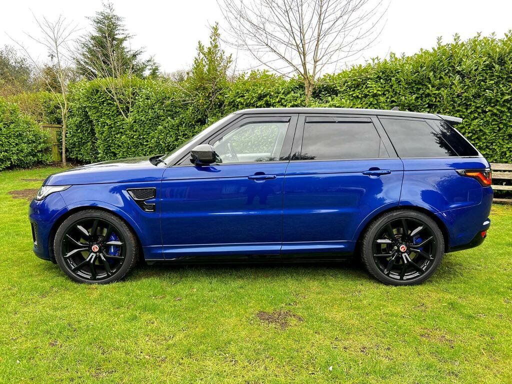Land Rover Range Rover Sport Suv 5.0 V8 Sc Svr 2015 MW65HRX Blue #4
