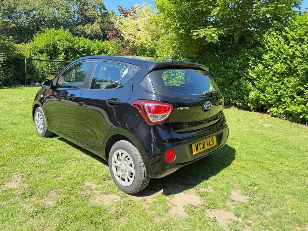 Hyundai I10 Hatchback 1.2 Se 2018 WT18VLR Black #5