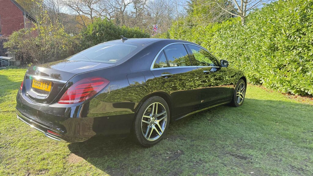 Mercedes-Benz S Class Saloon 3.0 S350d V6 Amg Line 2016 KR66TTV Black #6