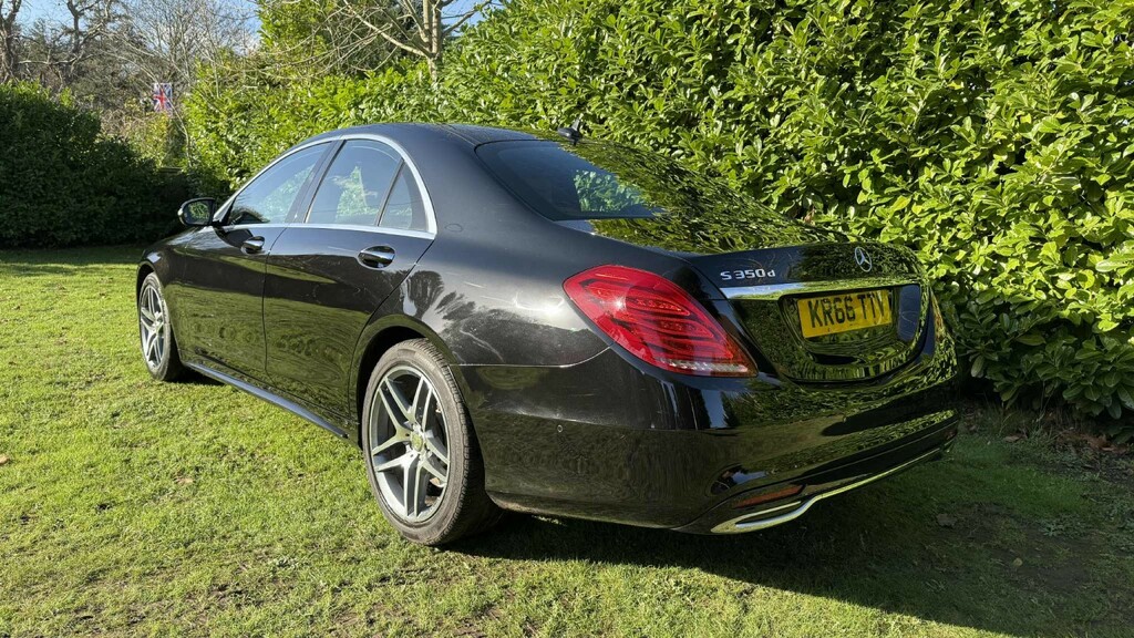 Mercedes-Benz S Class Saloon 3.0 S350d V6 Amg Line 2016 KR66TTV Black #5