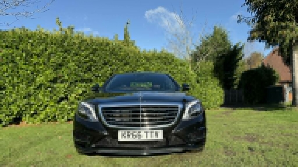 Mercedes-Benz S Class Saloon 3.0 S350d V6 Amg Line 2016 KR66TTV Black #2