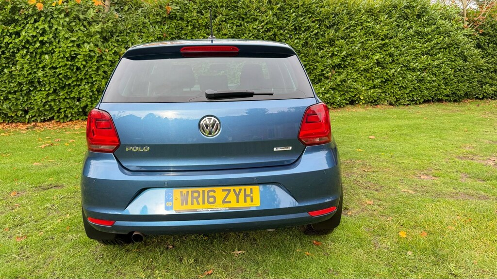 Volkswagen Polo Hatchback 1.0 Tsi Bluemotion Tech Sel 2016 WR16ZYH Blue #6