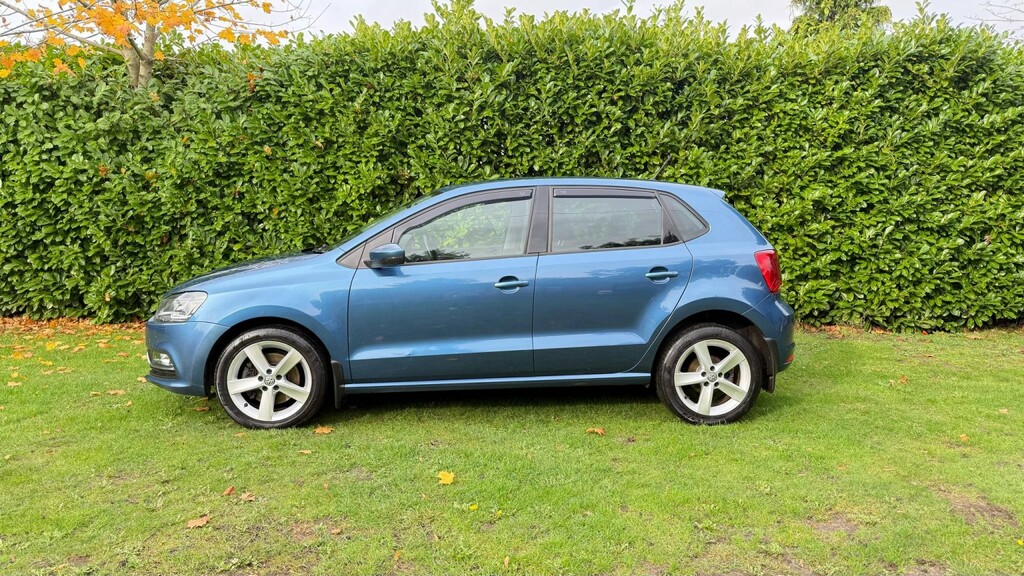 Volkswagen Polo Hatchback 1.0 Tsi Bluemotion Tech Sel 2016 WR16ZYH Blue #3