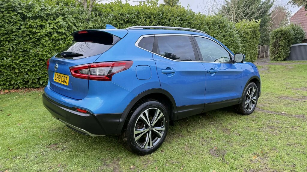 Nissan Qashqai Suv 1.3 Dig-t N-connecta 2019 LP19CDZ Blue #5