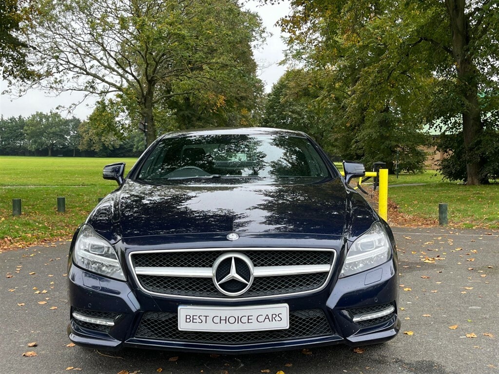 Mercedes-Benz CLS 3.0 Cls350 Cdi V6 Amg Sport Coupe G-tronic Euro 5 Blue #2