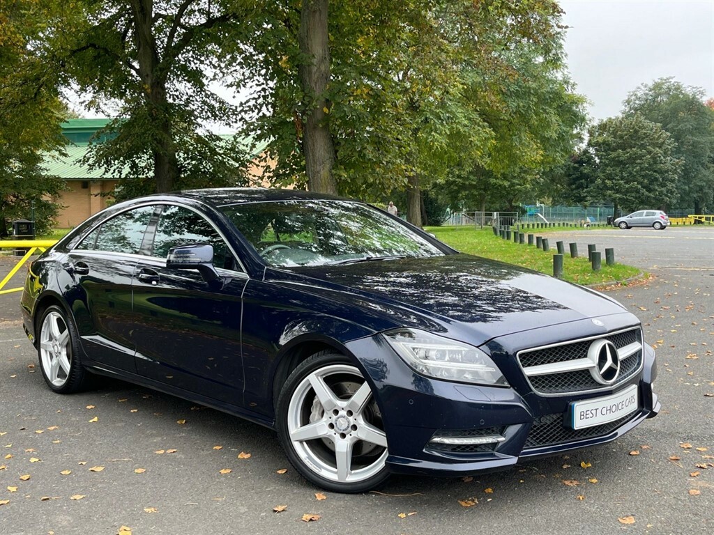 Mercedes-Benz CLS 3.0 Cls350 Cdi V6 Amg Sport Coupe G-tronic Euro 5 Blue #3