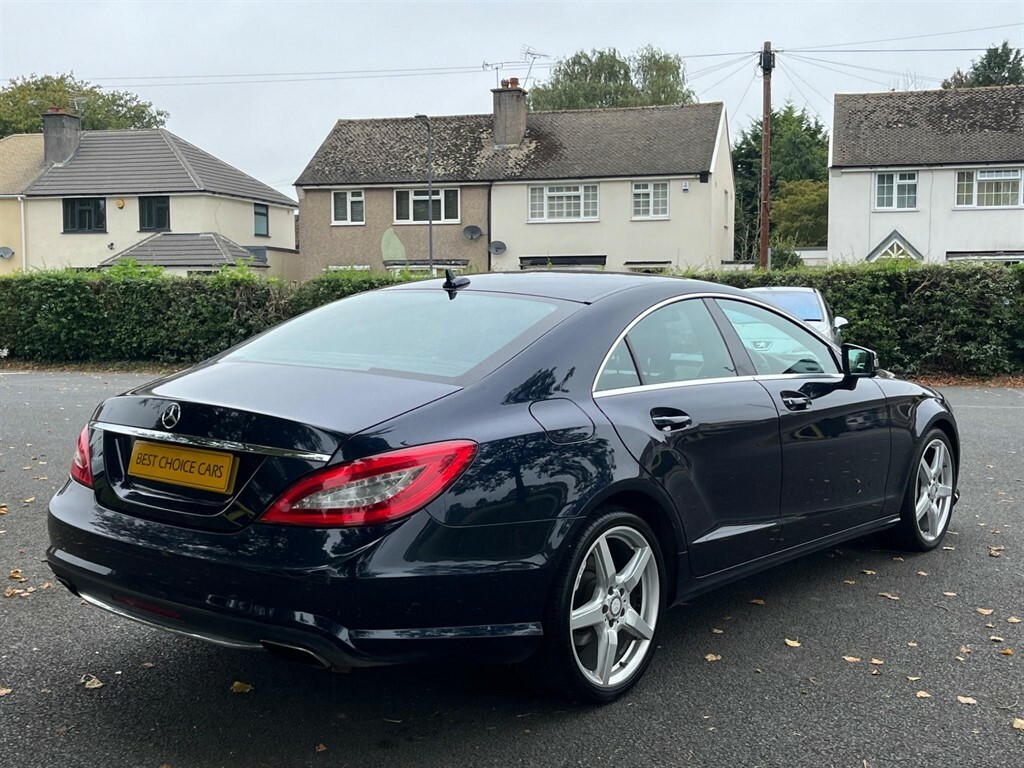 Mercedes-Benz CLS 3.0 Cls350 Cdi V6 Amg Sport Coupe G-tronic Euro 5 Blue #6