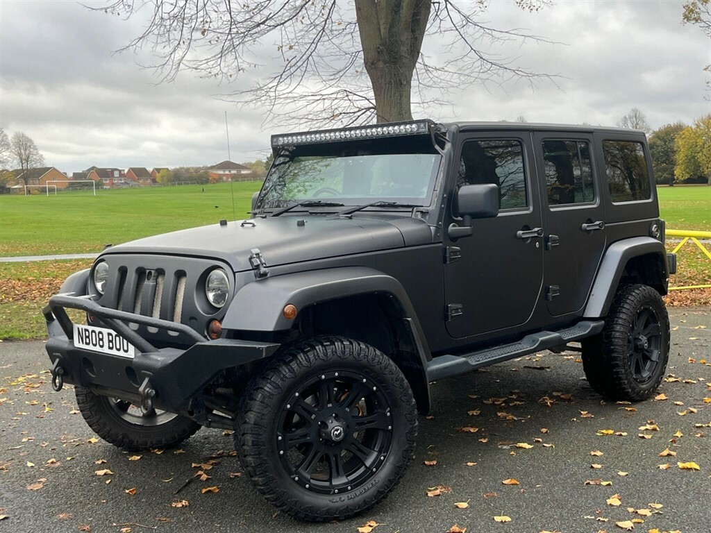 Jeep Wrangler 2.8 Crd Sahara 4Wd Euro 5 Black
