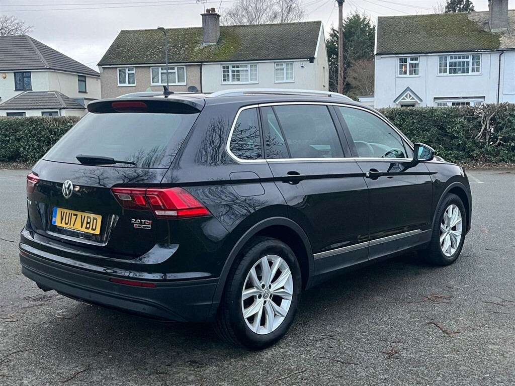 Volkswagen Tiguan 2.0 Tdi Bluemotion Tech Se Dsg 4Motion Euro 6 Ss VU17VBD Black #6