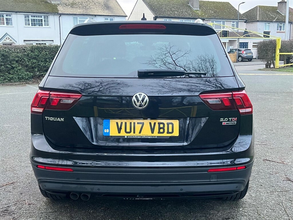 Volkswagen Tiguan 2.0 Tdi Bluemotion Tech Se Dsg 4Motion Euro 6 Ss VU17VBD Black #5
