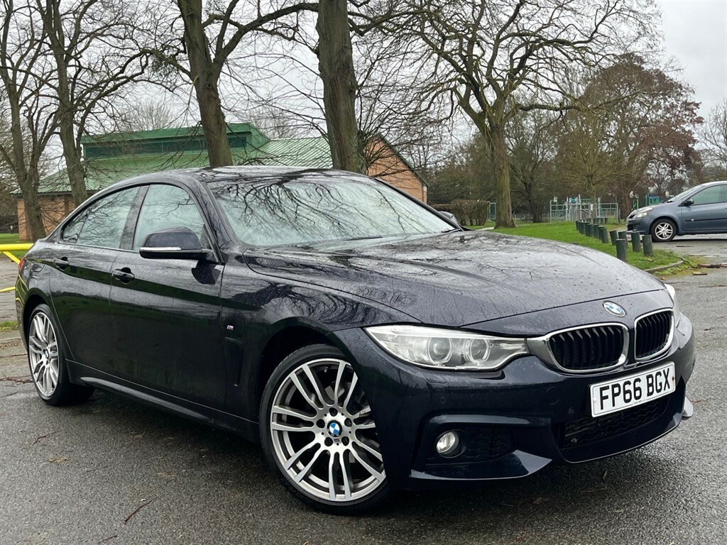BMW 4 Series 2.0 M Sport Xdrive Euro 6 Ss Black #3