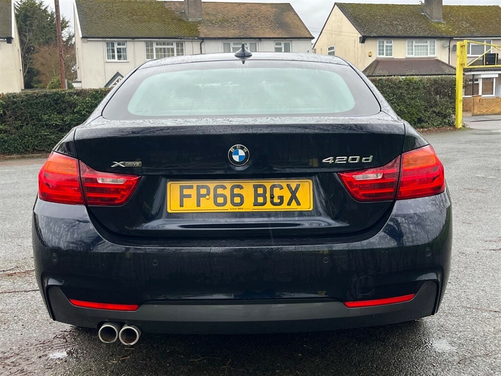 BMW 4 Series 2.0 M Sport Xdrive Euro 6 Ss Black #5