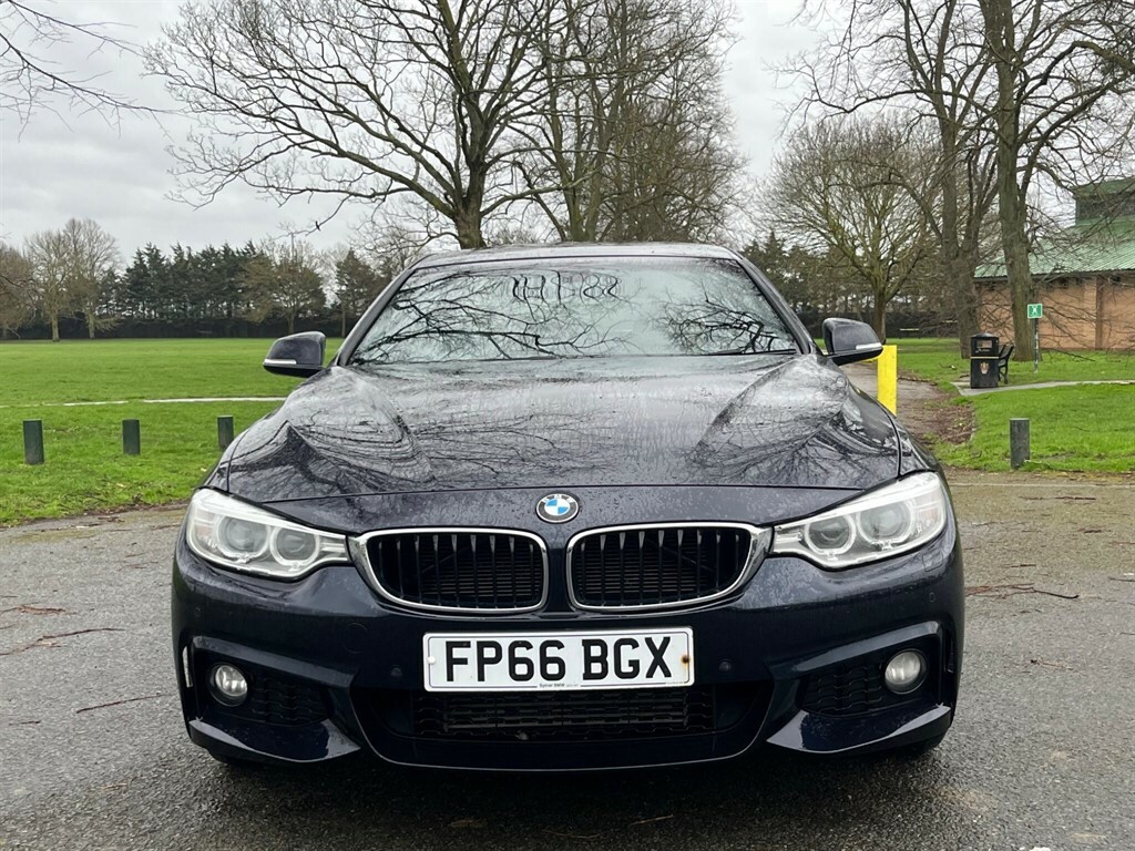 BMW 4 Series 2.0 M Sport Xdrive Euro 6 Ss Black #2