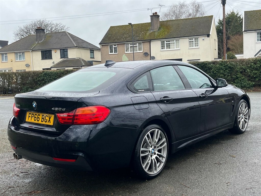 BMW 4 Series 2.0 M Sport Xdrive Euro 6 Ss Black #4