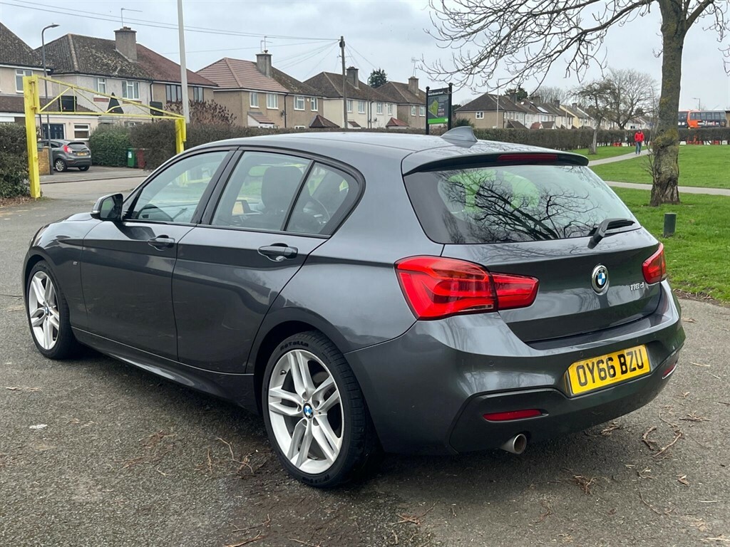 BMW 1 Series 2.0 118D M Sport Euro 6 Ss Grey #4