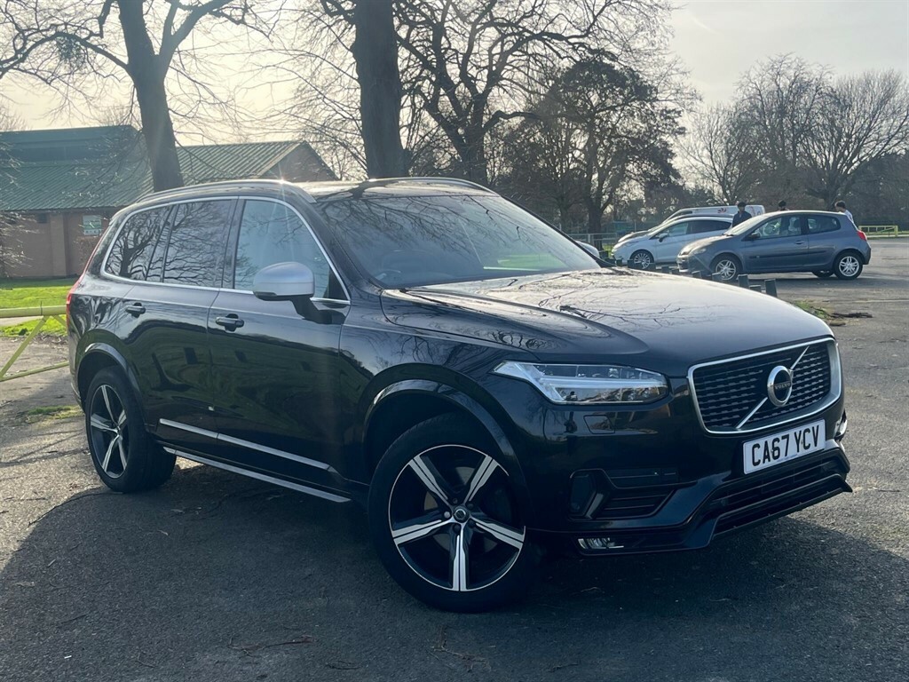 Volvo XC90 2.0 D5 Powerpulse R-design 4Wd Euro 6 Ss 5 CA67YCV Black #3