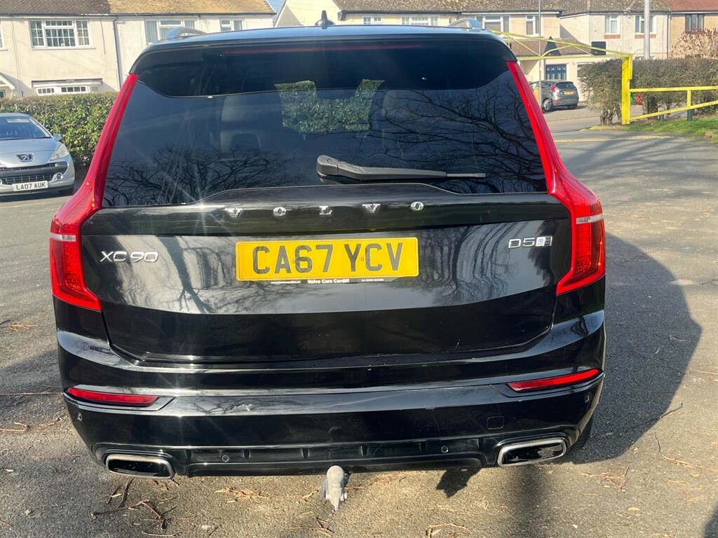 Volvo XC90 2.0 D5 Powerpulse R-design 4Wd Euro 6 Ss 5 CA67YCV Black #4