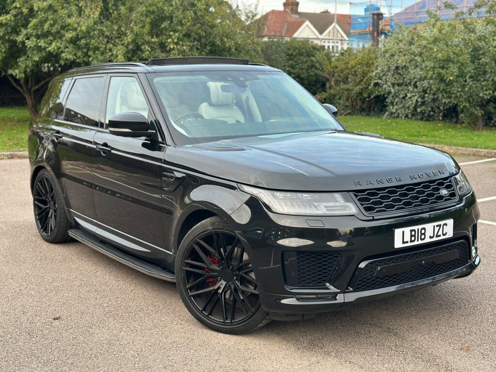 Land Rover Range Rover Sport 3.0 Sd V6 Hse Dynamic 4Wd Euro 6 Ss LB18JZC Black #2