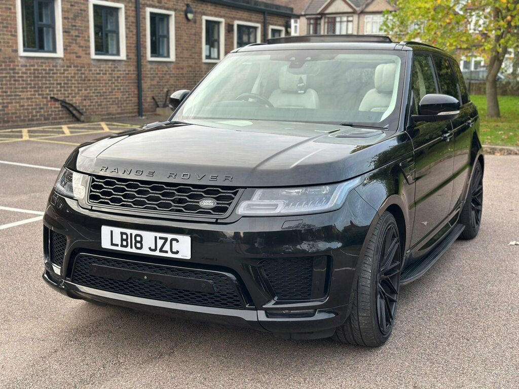 Land Rover Range Rover Sport 3.0 Sd V6 Hse Dynamic 4Wd Euro 6 Ss LB18JZC Black #4
