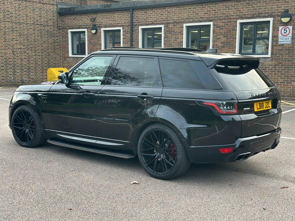 Land Rover Range Rover Sport 3.0 Sd V6 Hse Dynamic 4Wd Euro 6 Ss LB18JZC Black #5
