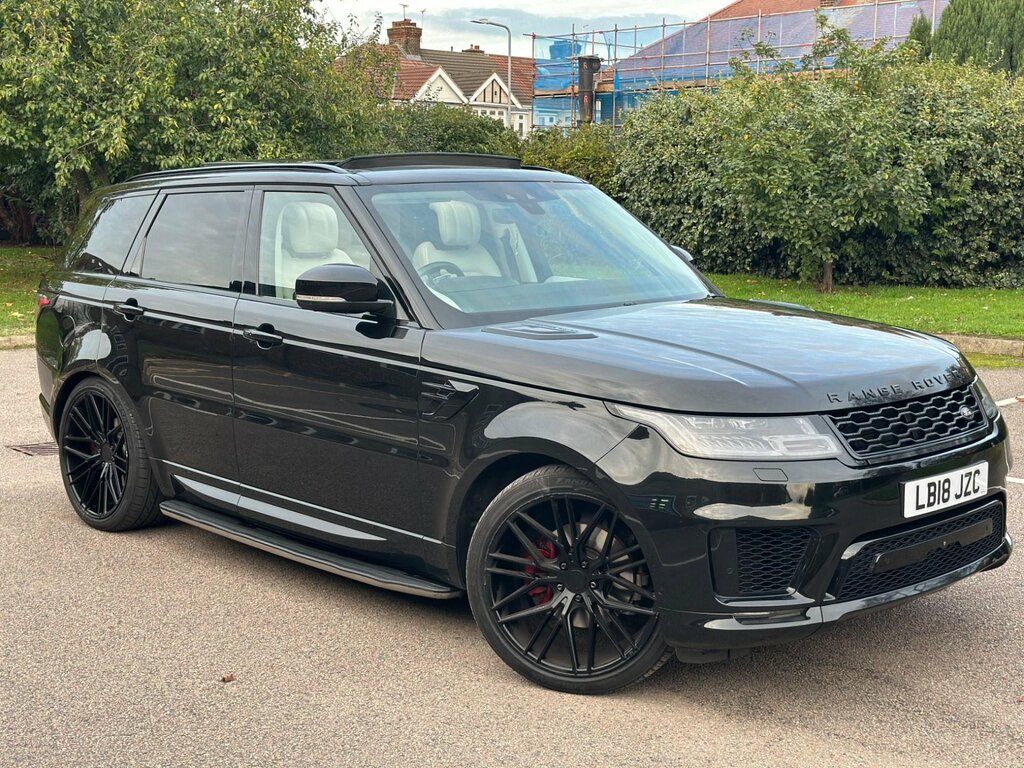 Land Rover Range Rover Sport 3.0 Sd V6 Hse Dynamic 4Wd Euro 6 Ss LB18JZC Black #6