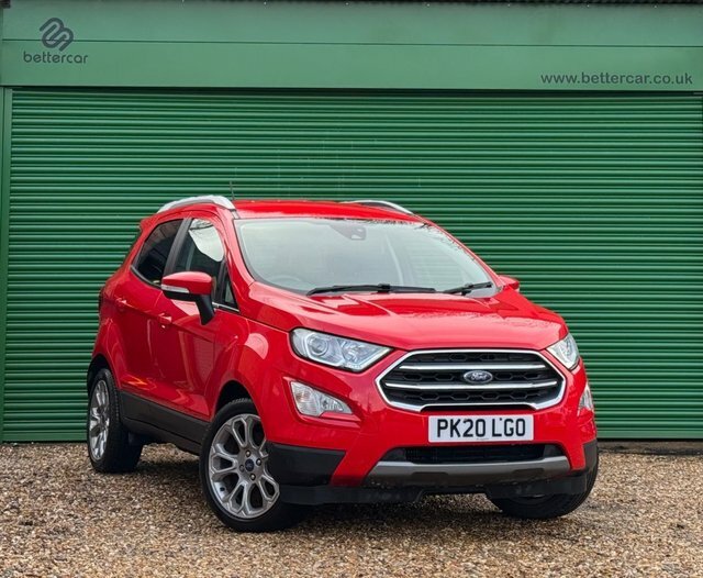 Ford Ecosport Ecoboost Gpf Titanium Suv Red #3